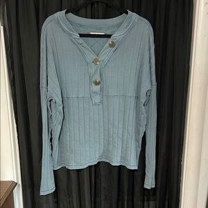 We The Free blue Top